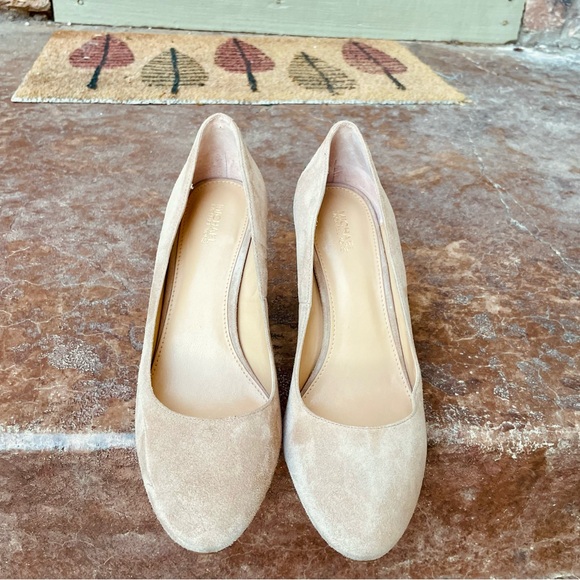 MICHAEL Michael Kors Cream Heels 8.5 - Picture 2 of 7